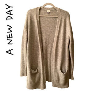 A New Day Light Grey Cardigan/ Sweater​